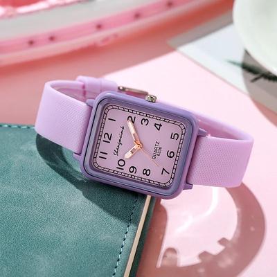 Luxus Damen Uhren Top Marke Mode Damen Quarz Uhr Silikonarmband Damen Armbanduhr Reloj Hombre