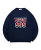 TOPBOY [Non-Fleece Or Fleece-Lined] 999 Dot Number Print Sweatshirt (Type B)