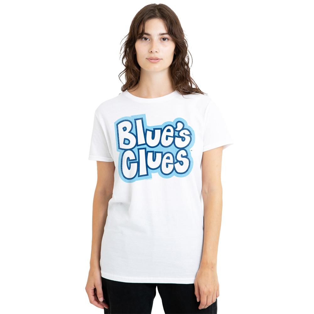 BlueÂ´s Clues Unisex Adult Vintage Logo T-Shirt