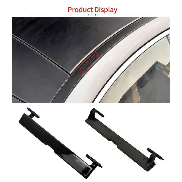 Pour Mercedes W238 W257 Moulure de Barre de Toit de Voiture Garniture Plaque de Couverture de Porte-Bagages de Toit Pour Benz Classe E CLS Coupé E260 CLS300 CLS350