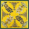 NEW 90*90cm Luxury Brand Women Silk Scarves Plaid Horse Square Scarves Spring Summer Shawls For Ladies
