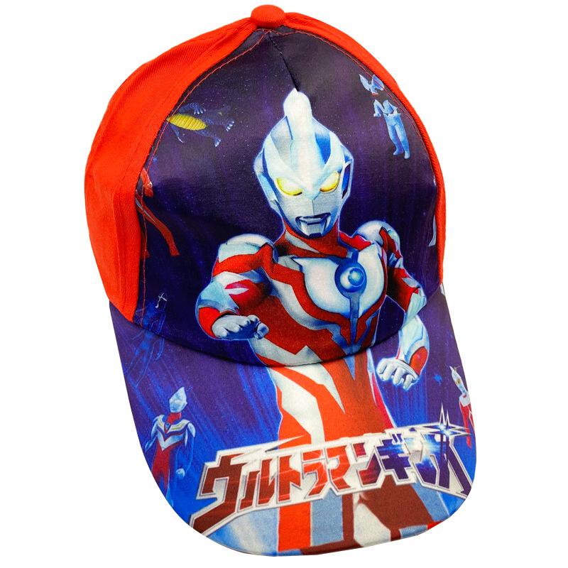 Superhero Kids' Sun Protection Hat for Spring/Summer – Cartoon Boys' Baseball Cap with Duckbill Visor