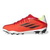 MG Round Toe Lace-Up Durable Low-Top Soccer Shoes Kids Soccer Shoes Red FY3261