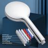 Pressurized Large Panel Large Water Outlet Handheld Shower Fine Hole Booster Home Bathroom Shower Head Set