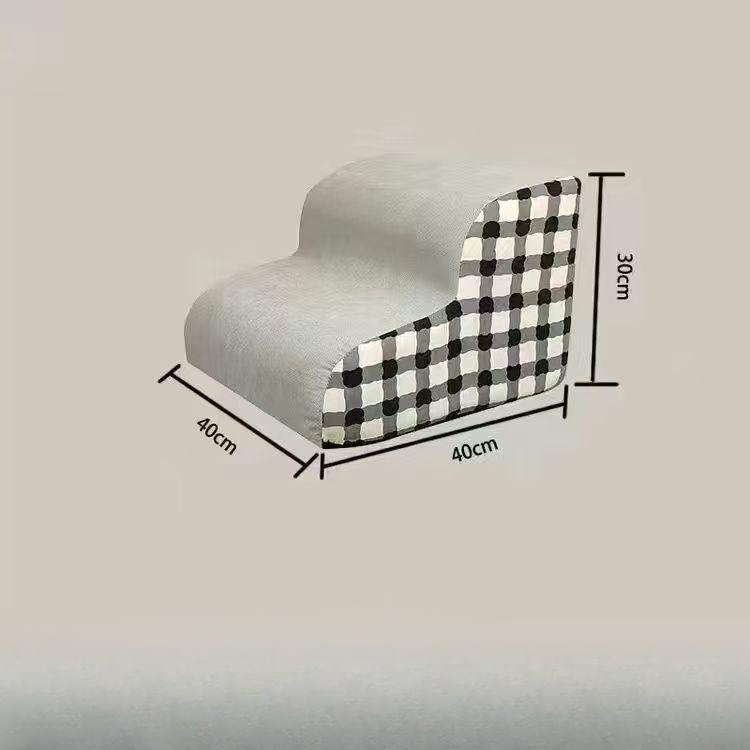 Pet 2/3 Steps High Density Foam Dog Secure Stairs Ramps Non-Slip Pet Steps for Older Dogs Pet with Joint Pain Sofa Bed Ladder