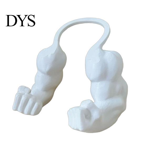 Pet Costume Props Cat Muscle Arms, Hilarious 3D Printed Muscular Kitten Gag Gifts Shoulder Attachment for Feline Cosplay, Fun Photo Accessories Pets
