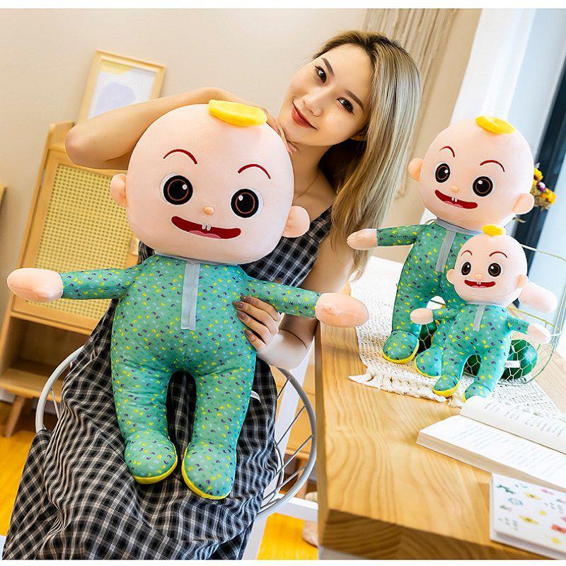 Stock Super Jj Jojo Toys Soft Melon Baby Cartoon Plush Toy Stuffed