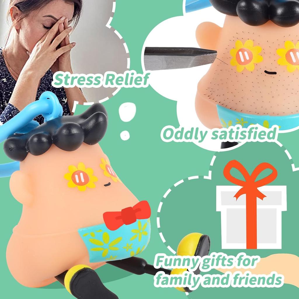 Juguetes Antiestrés De Silicona Para Aliviar La Ansiedad – Pinzas Y Almohadillas Sensoriales Para Arrancarse El Pelo O Rascarse, Perfectos Para Adultos Y Niños