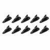 10 x Car EVO-Style Roof Shark Fins Wing Spoilers Generator Universal Decorative