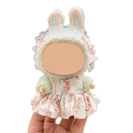 Puppenkleidungsset für 17cm La Bubu Modepuppe Kleidung Accessoires Hai