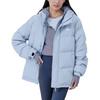 V DOWN JKT UG 600FP Hooded Down Jacket Light Blue KQ5538