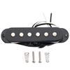 Musiclily Basic 50mm Ceramic Single Pickup Neck for Stratocaster Electric Guitar, Black