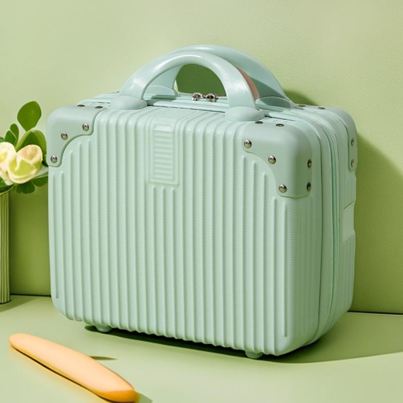 Personalisierter 14-Zoll Mini-Make-up-Koffer mit Zahlenschloss für Reisen