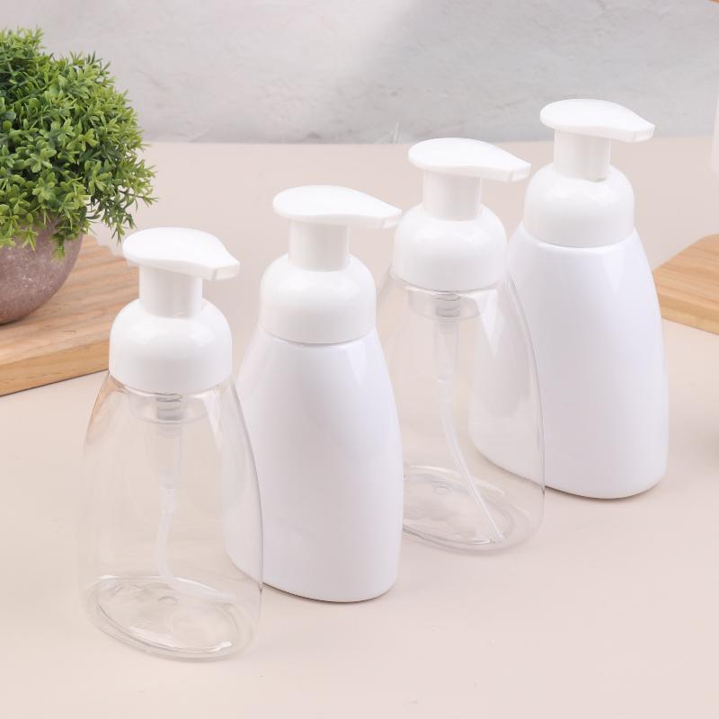 250/300ml Plastic Foaming Bottle Soap Mousses Liquid Dispenser Froth Shampoo Lotion Shower Gel Foam Pump Cosmetic Empty Bottles