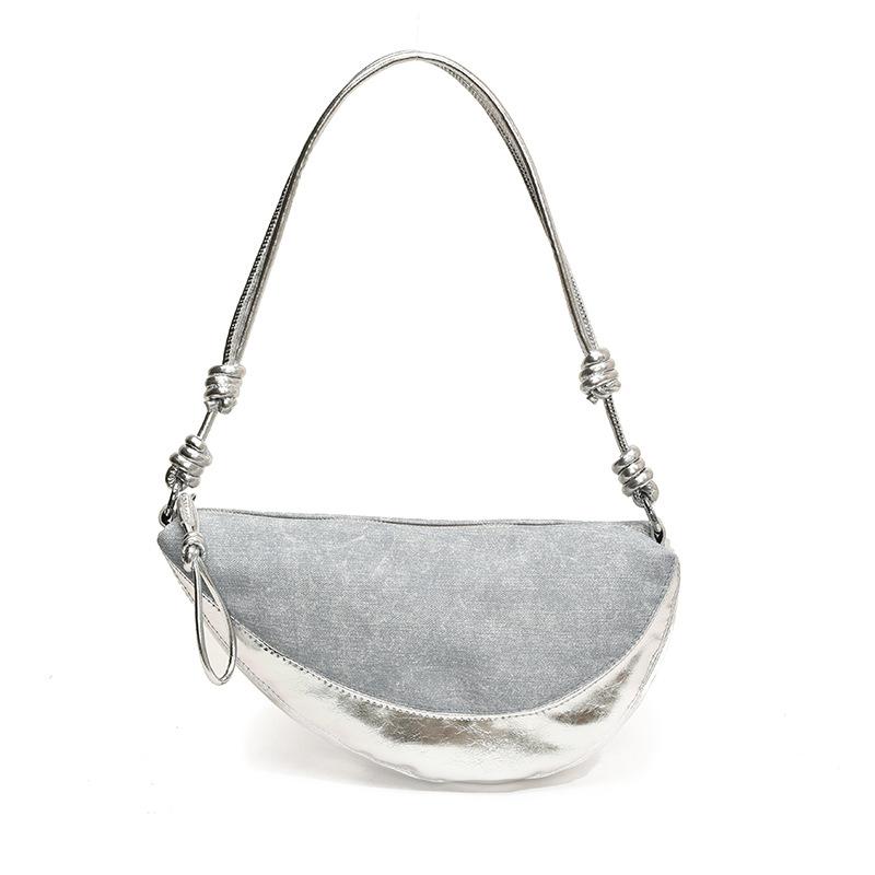Premium Texture Bag Women's Large Capacity New Casual Niche Design Shoulder Messenger Bag Commuter Dumpling Bag