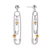 Allergy Resistant Stainless Steel Earrings With Secure Push Backs Party Office Casual Ear Accessories For Sensitive Skin