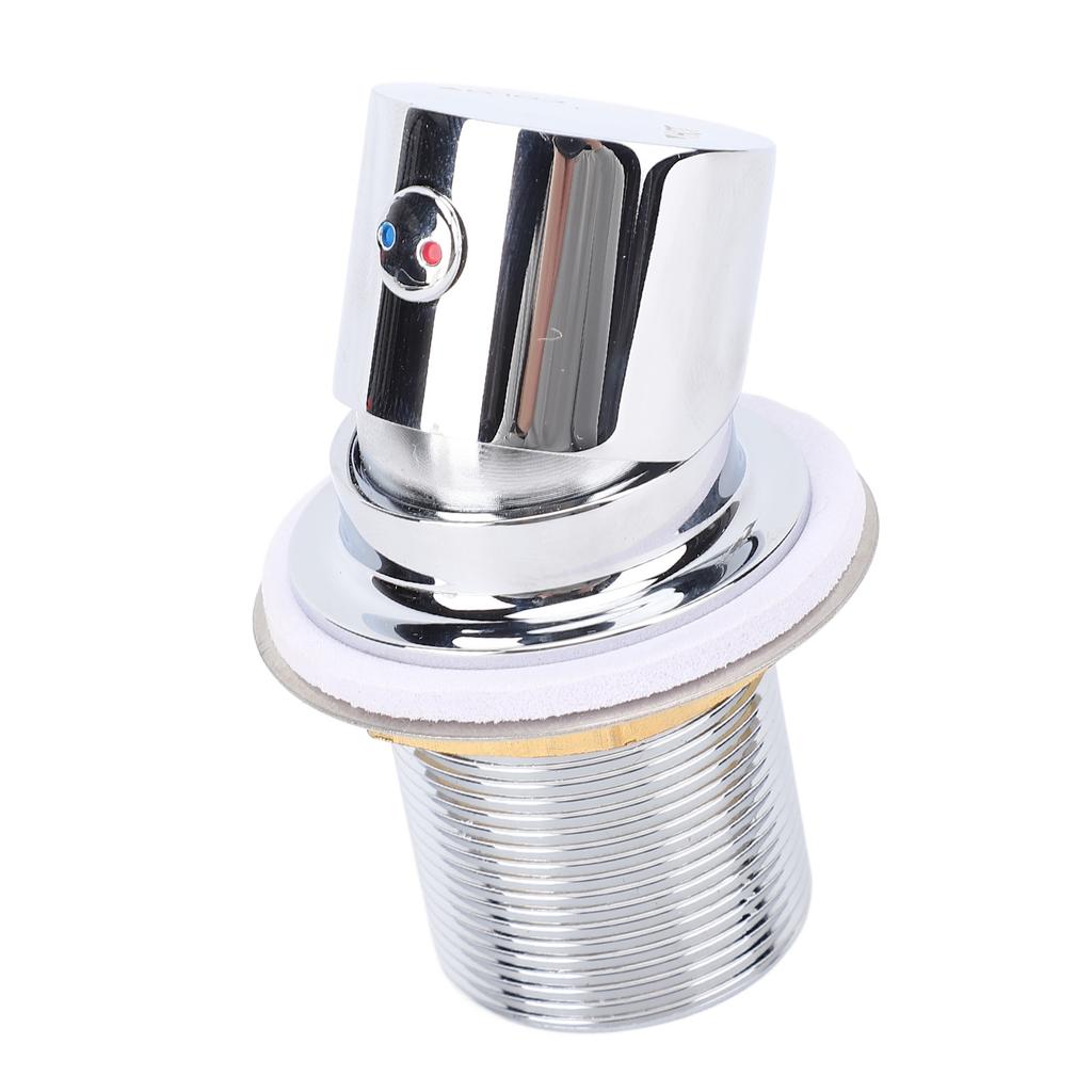 Hot Cold Water Mixing Valve Stainless Steel Accurate Regulation RV Embedded Shower Mixer Valve for Bathtub