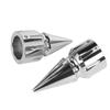 Motorcycle Front Axles Spikes Nut Caps Precisions Aluminum Motorcycle Front Axles Nut Covers Quick Installation for Bikes