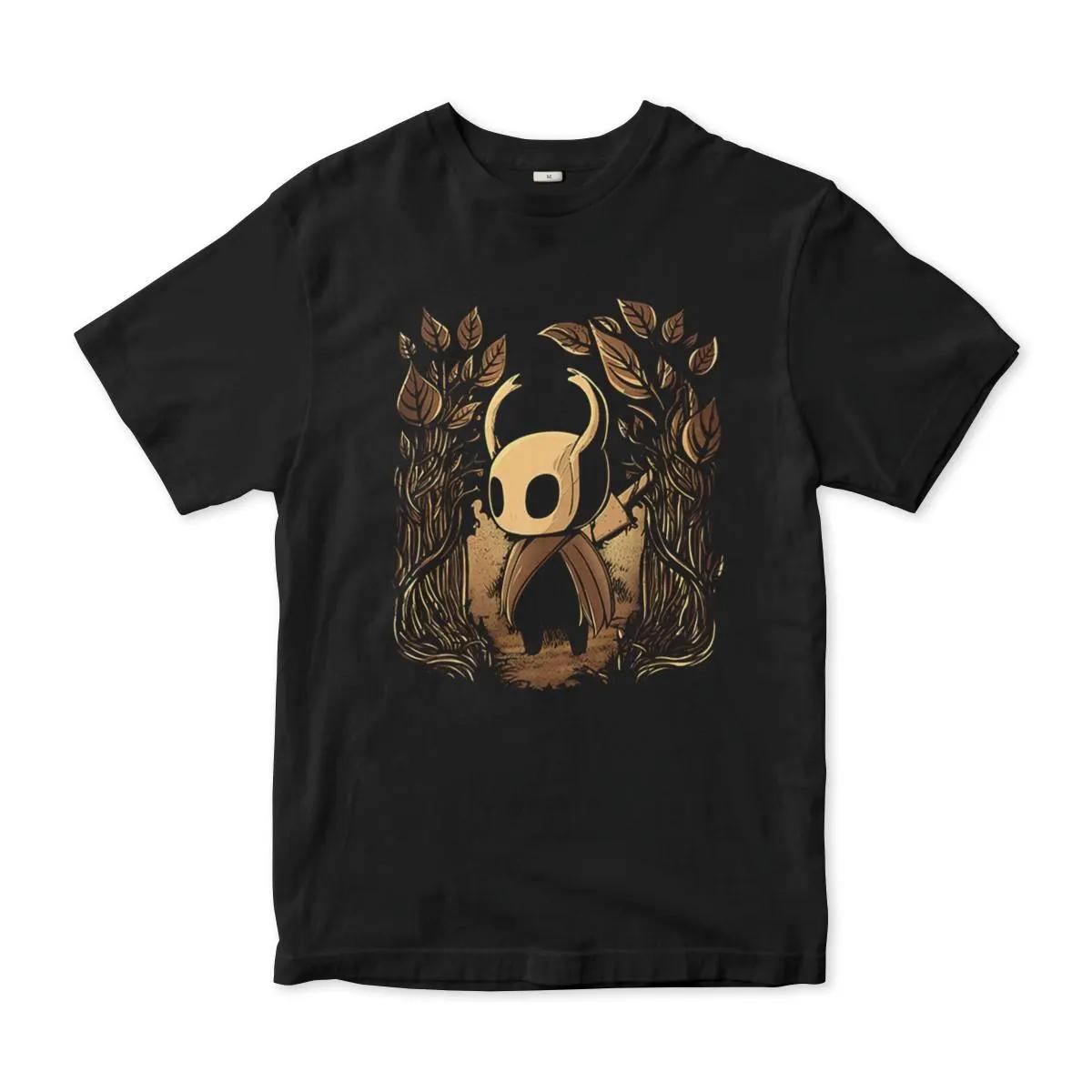 

Hollow Knight Printed Tshirt Unisexs and Womens Game Style Top SpringSummer Pure Cotton Short Sleeve Unisex Tshirt M
