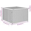 Garden Sofa Set with Cushions 8 Pcs Grey Poly Rattan