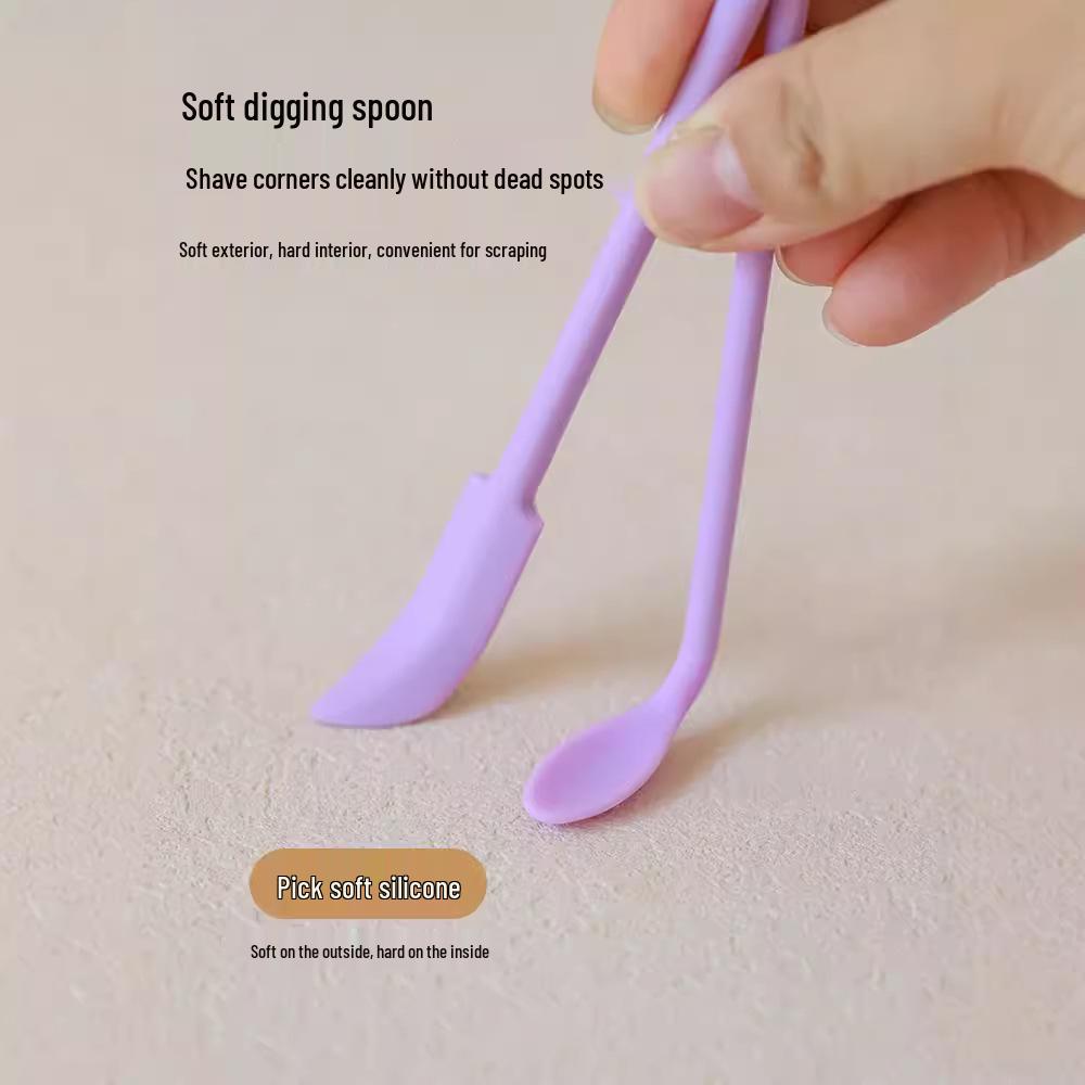 Mini Silicone Spatula for Cosmetics & Kitchen Use