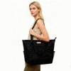 Lacdo Women's Casual Mesh Tote Bag, Hobo Bag, Foldable Handbag, Shoulder Bag, Large Capacity Beach Bag, Perfect for Travel, Picnics, and Vacation