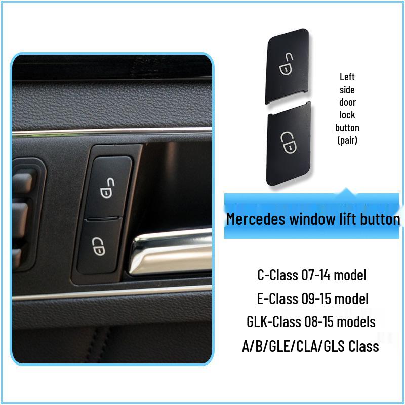 Buton Comutator Ridicare Geam Compatibil pentru Mercedes-Benz W204 Clasa C & Clasa E 2049055402 Ușă Auto