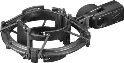 AT8458a Stoßdämpfer-Kondensator-kompatibles Audio-Technica Mikrofon. mit AT2020, AT2020USB+, AT2035, AT2050. [Schwarz]