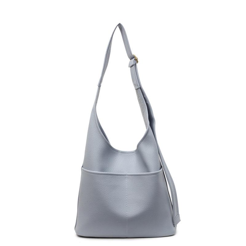 Popular Portable Bucket Bag Women'S Large Capacity Casual Versatile Shoulder Bag Retro Mother And Child Bag