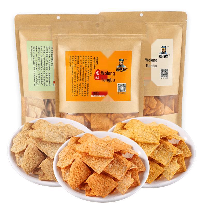 Wolong Crispy Rice Crust Snacks