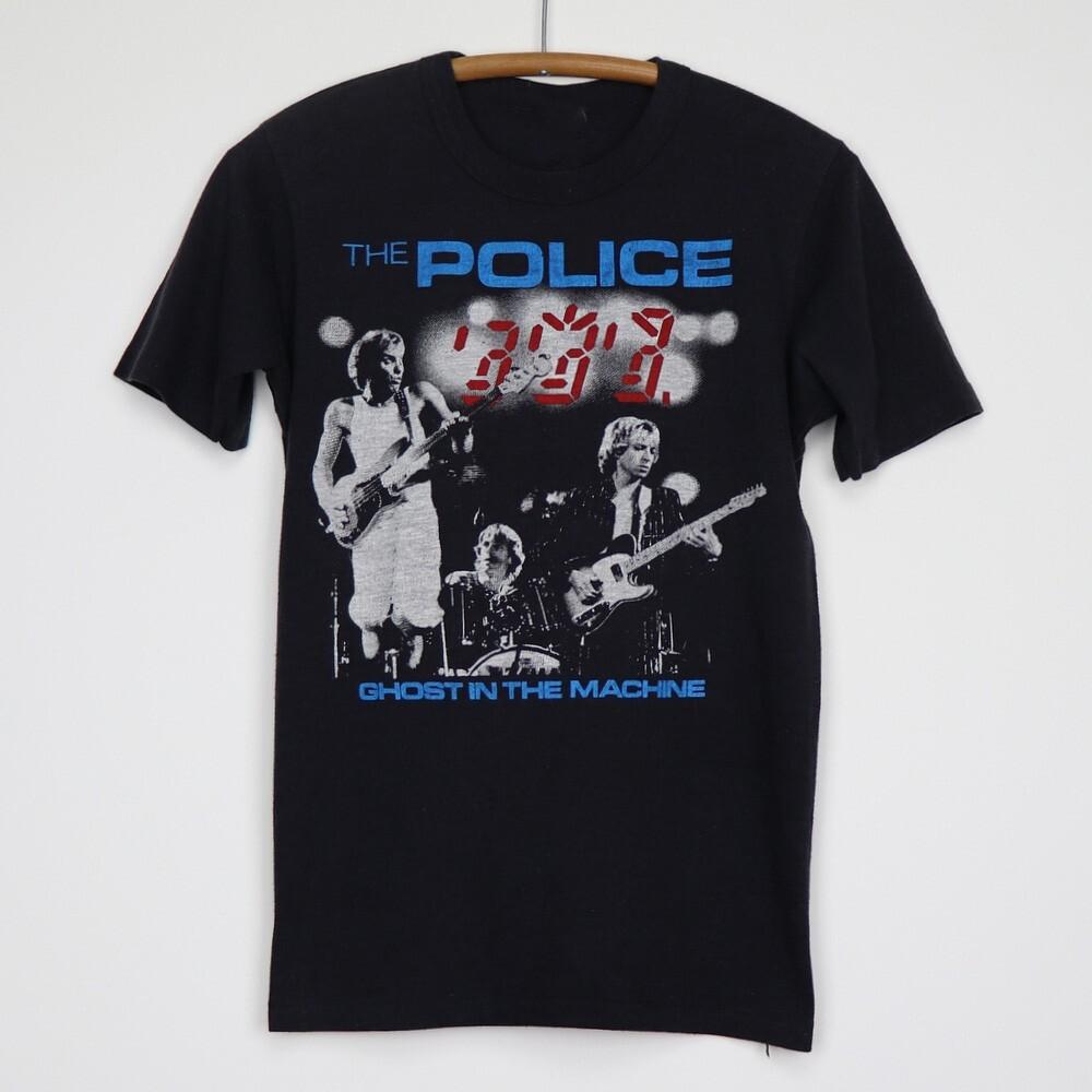 

VTG Ghost in the Machine THE POLICE Shirt Classic Black Unisex S-5XL ND747 Unisex T-Shirt L