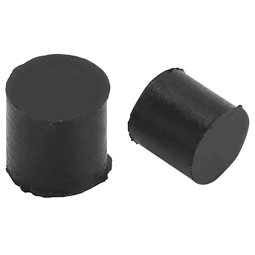 2ks gumových dorazů rotoru ventilu pro díly dechových nástrojů, lesní roh, tuba, pozoun