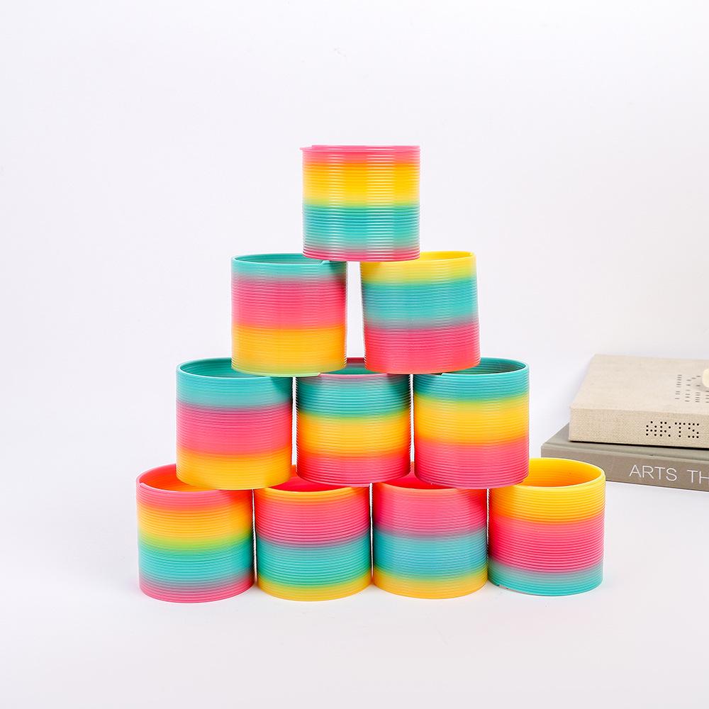 Medium Magic Rainbow Circle Educational Stacking Toy for Kids (5.8*6CM)