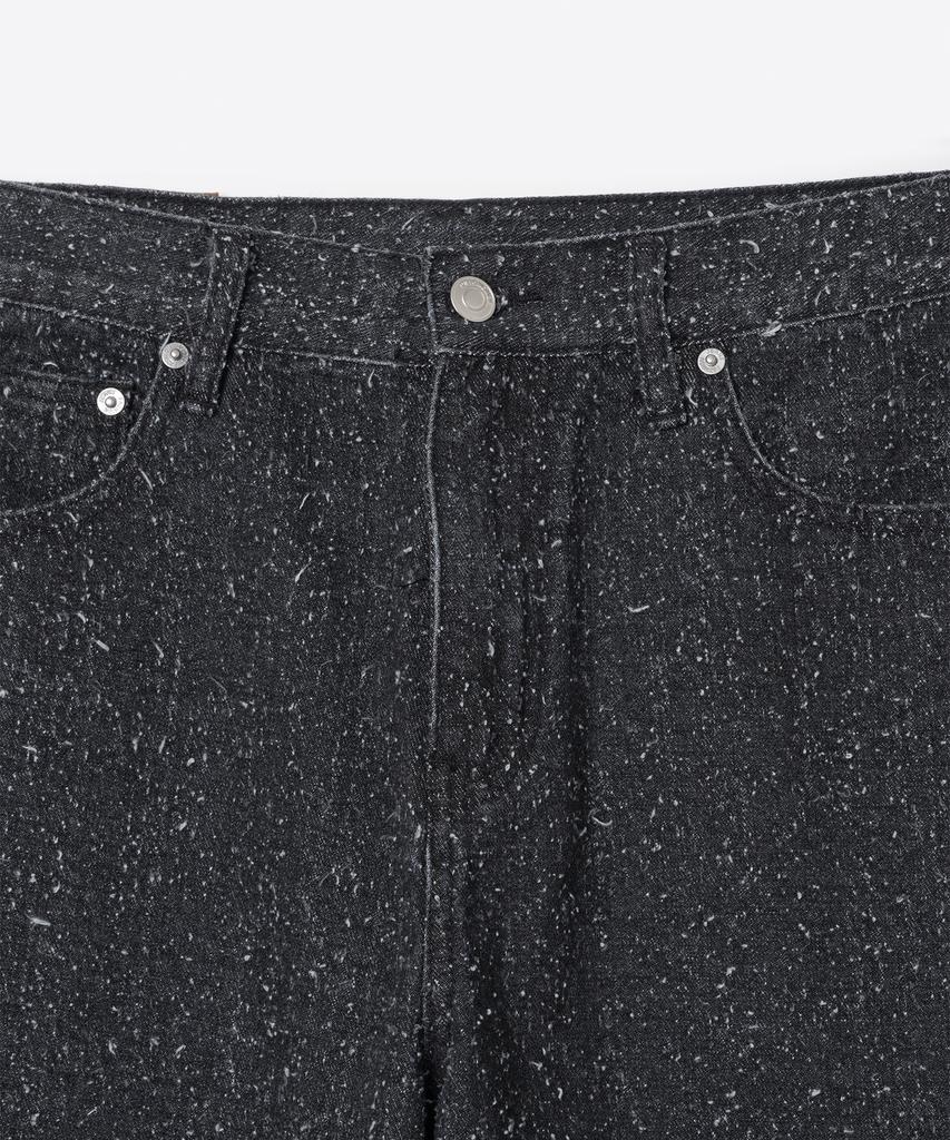 MILLO WOMEN Boucle Straight Jeans [Black]