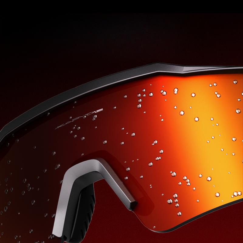 Kapvoe Photocromic Cycling Sunglasses UV400 Cycling Glasses Polarized Myopia Frame Man Bicycle Eyewear Outdoor MTB Bike Goggles