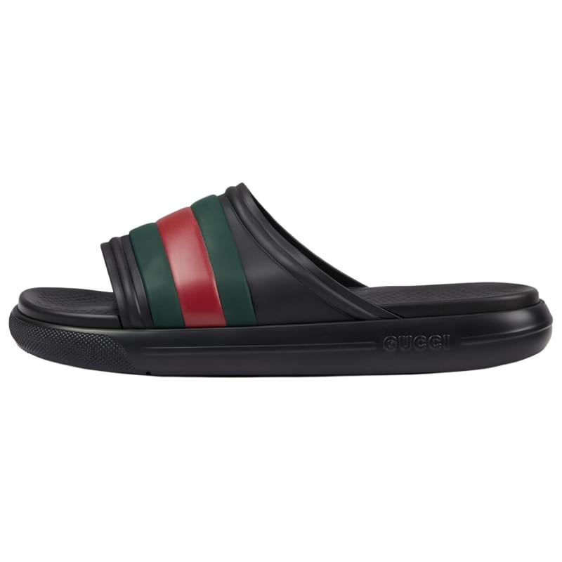 Gucci Web čības `Melna Zaļa Sarkana`