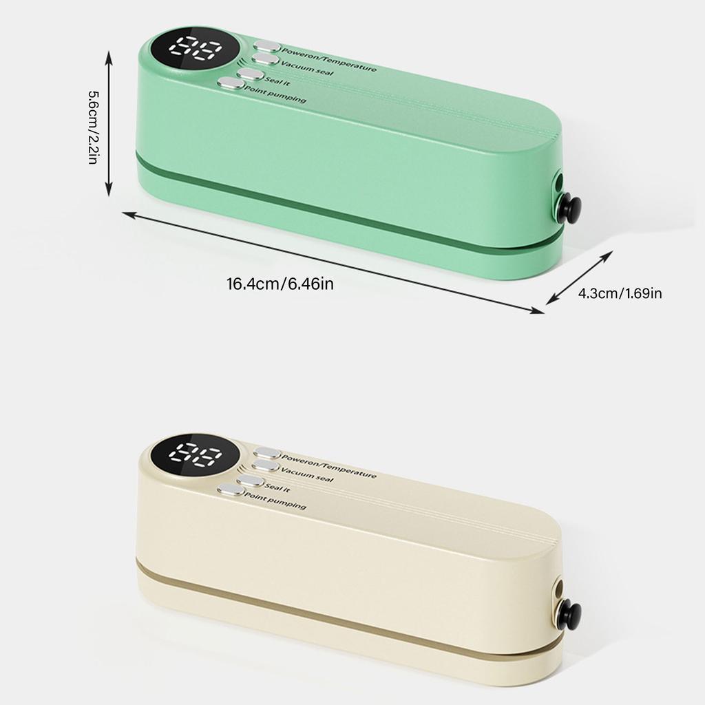 Vacuum Sealer Machine Multifunctional Food Sealer Bag Storage Food Vacuum Sealer with Vacuum Bags Roll Bag Sealer