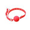 BDSM Mouth Gags Bondage Restraints All Silicone Mouth Gag Breathable Ball Gag Adjustable Belt Mouth Sex Toys For Adult SM Games