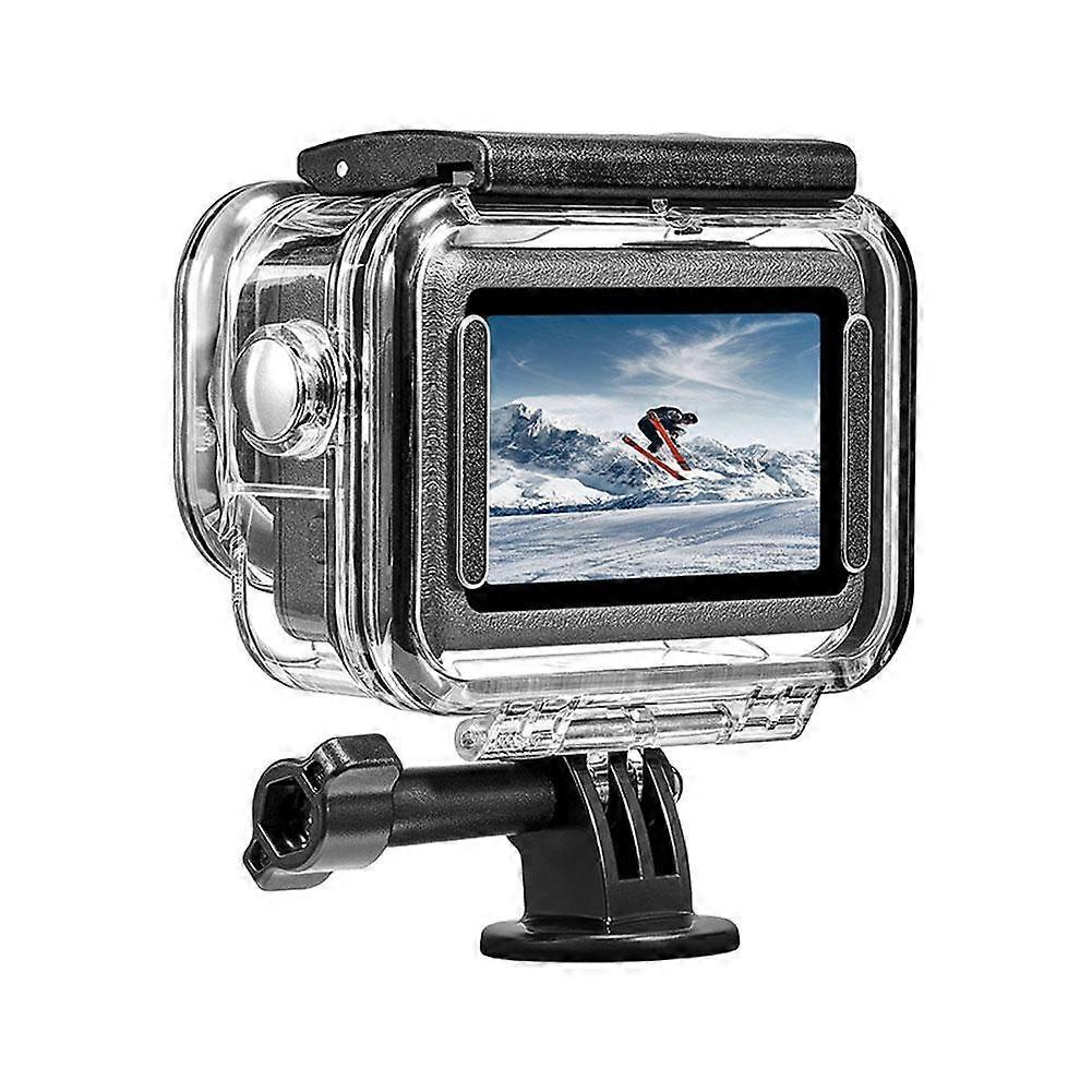 For Action6 Action Camera Waterproof Case Supports 60M Deep Diving Snorkeling
