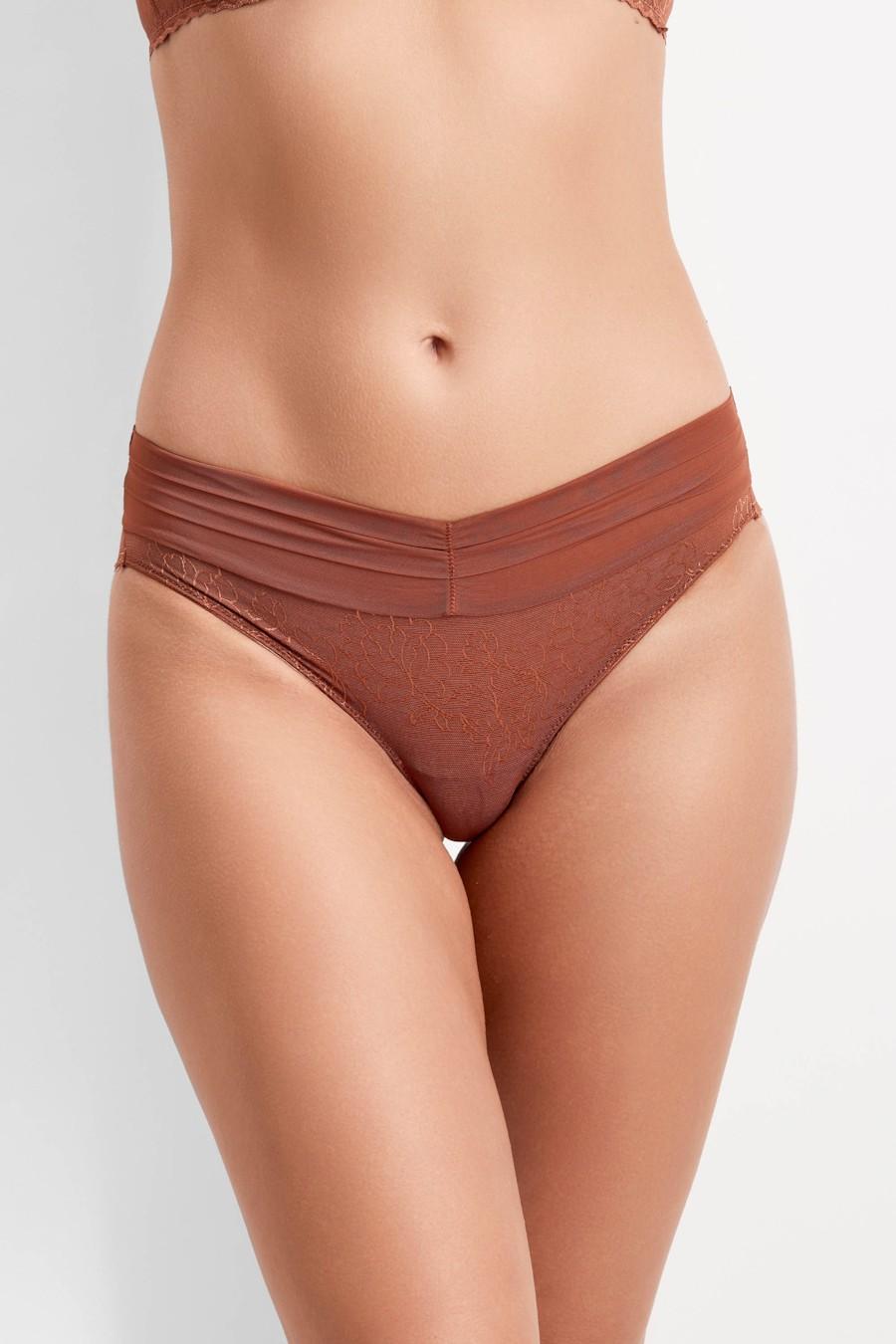 

Трусики бразилиана Anabel Arto (75432) 3(M) brown-nose кольору