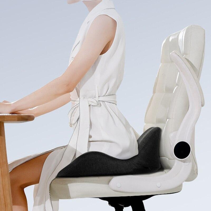Buy Seat Cushion Office Long Sitting Artifact Hip Chair Cushion Memory