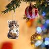Cat Vibrant Acrylic Pendant For Decorative Car Interior Accessories And Style