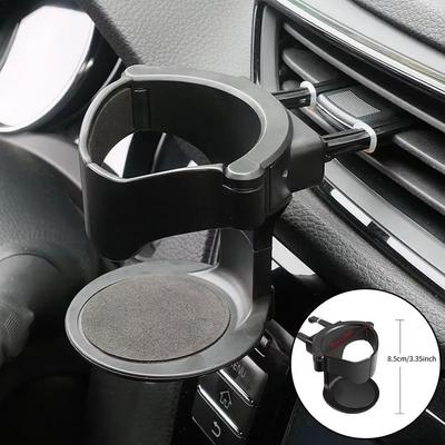Ventilação de ar do carro Suporte para copos e garrafas Suporte para bebidas automáticas Suporte para garrafas de água e cinzeiro Suporte multifuncional para copos de café para carro