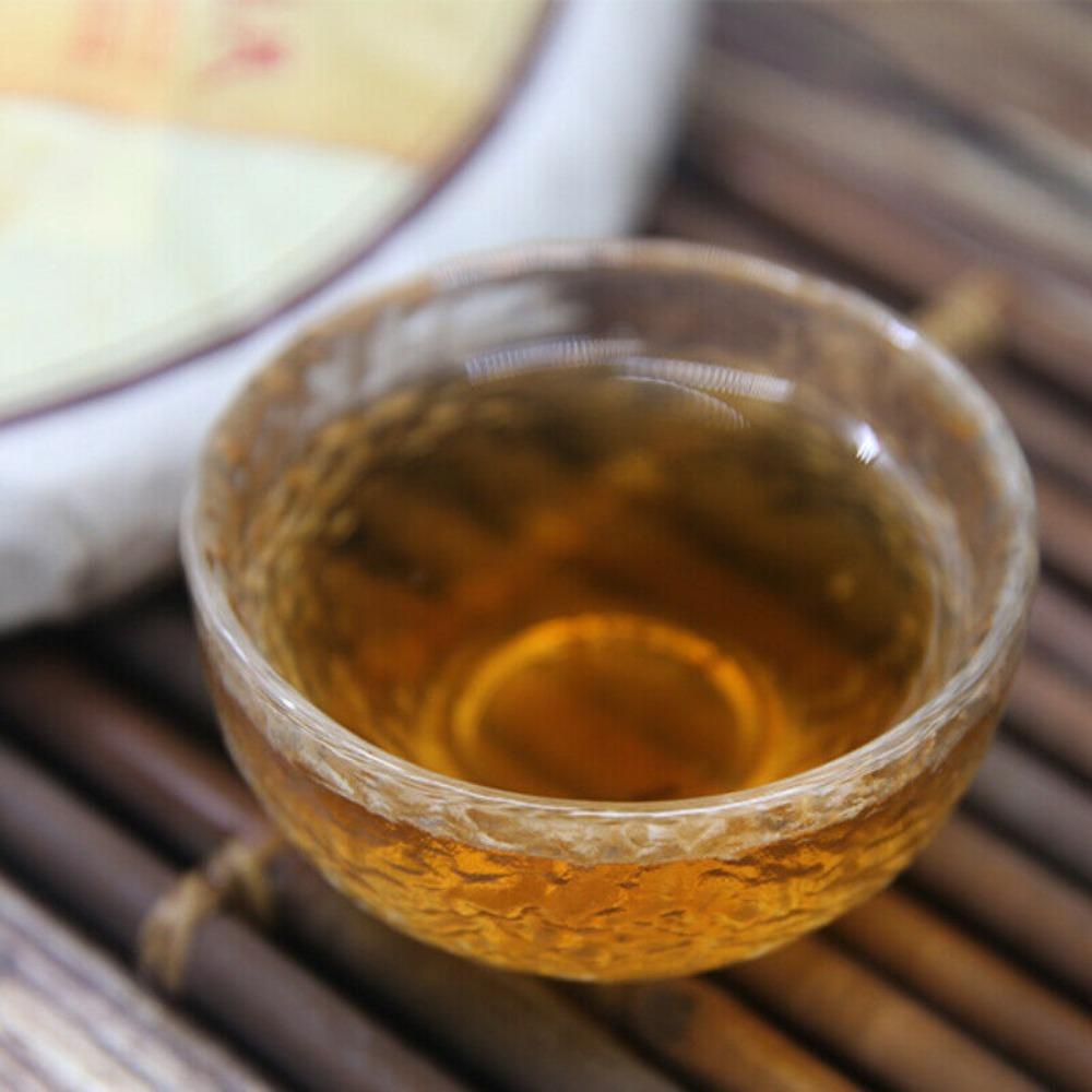 Mengku Rongshi Raw Pu'er Tea Cake 500g Yunnan Natural Aged Sheng Puerh