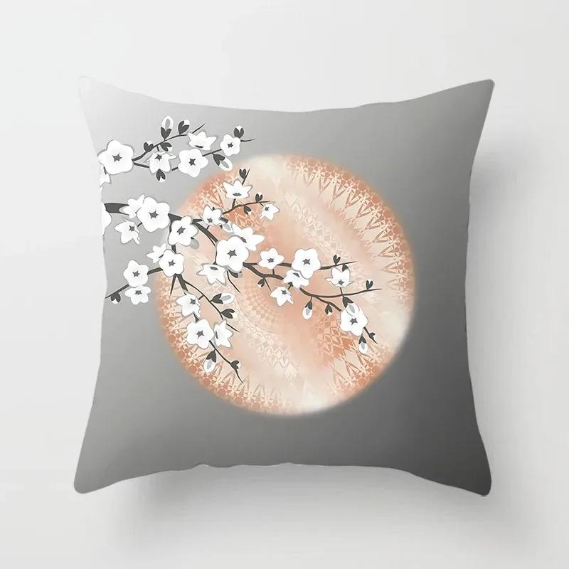 45x45cm geometric design printed pattern pillowcase for home decoration car sofa  cushion cover