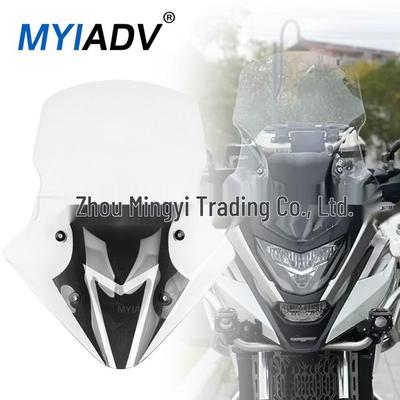 Honda NC750X Motorrad Windschutzscheibe: Erhöhte Frontscheibe und Brustschutzglas