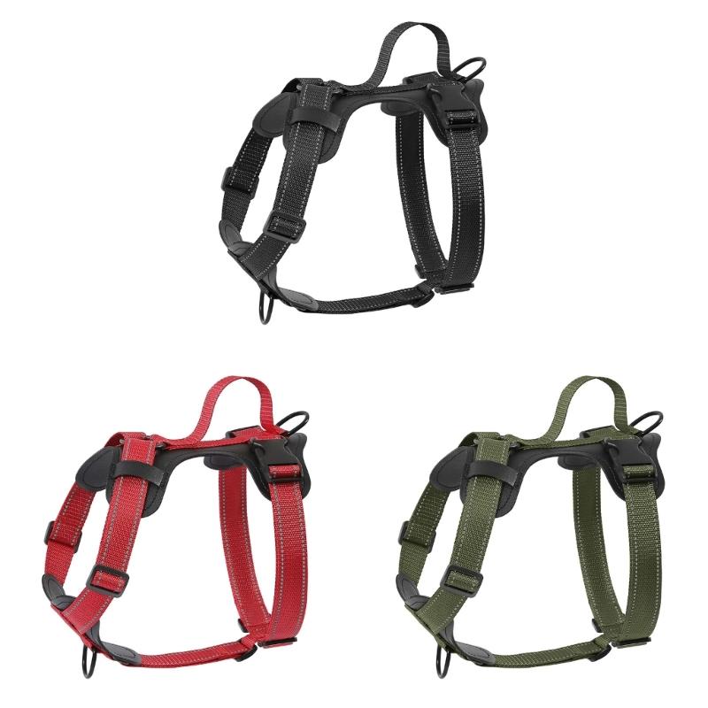 Reflective Dog Harness Vest Chest Strap For Outdoor Activity Walking Gear For Comfort And Security Running Hiking Dog Gear