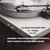 30mm NonSkid Shock Absorbing Silicone Feet Adhesive Mats For Speaker Cabinets Vibration Isolators Pad Secure Installation