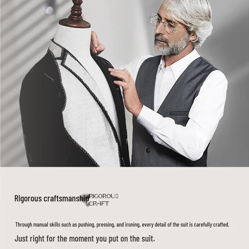 

Unisex Slim Fit 4-Piece Suit Set 2XL