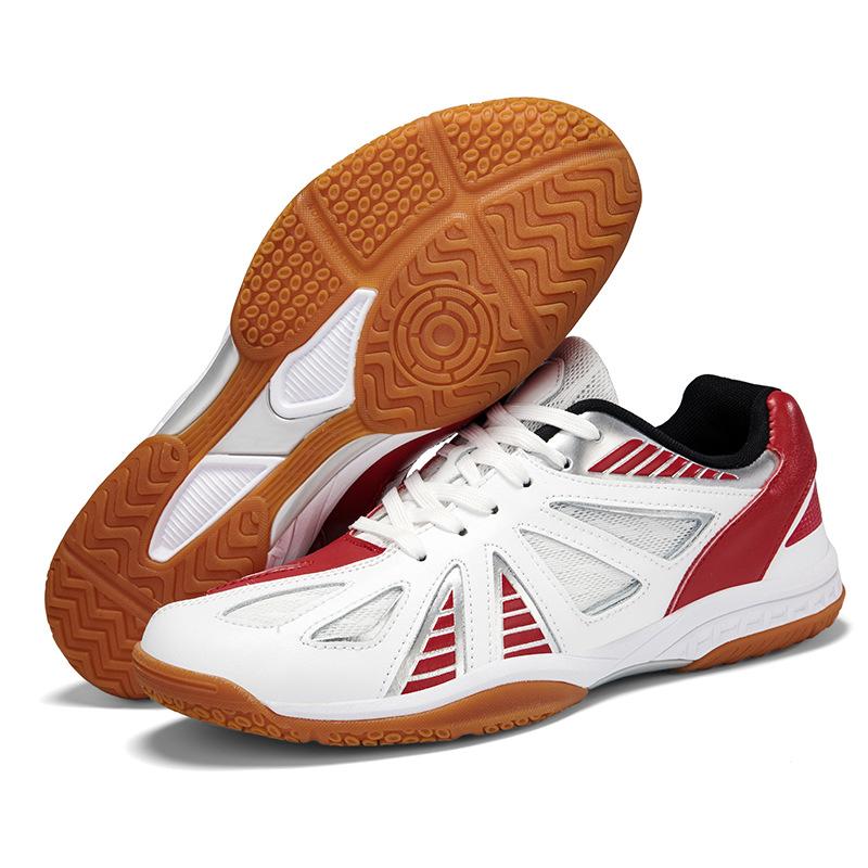 

New table tennis shoes for men and women couples Lightweight non-slip breathable badminton shoes Tennis shoes Professional training shoes 36